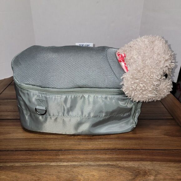 Top Paw Grey Sling Pet Carrier - NWT - Picture 4 of 10